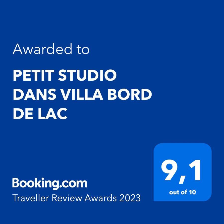 Petit Studio Dans Villa Bord De Lac Экс-ле-Бен Экстерьер фото
